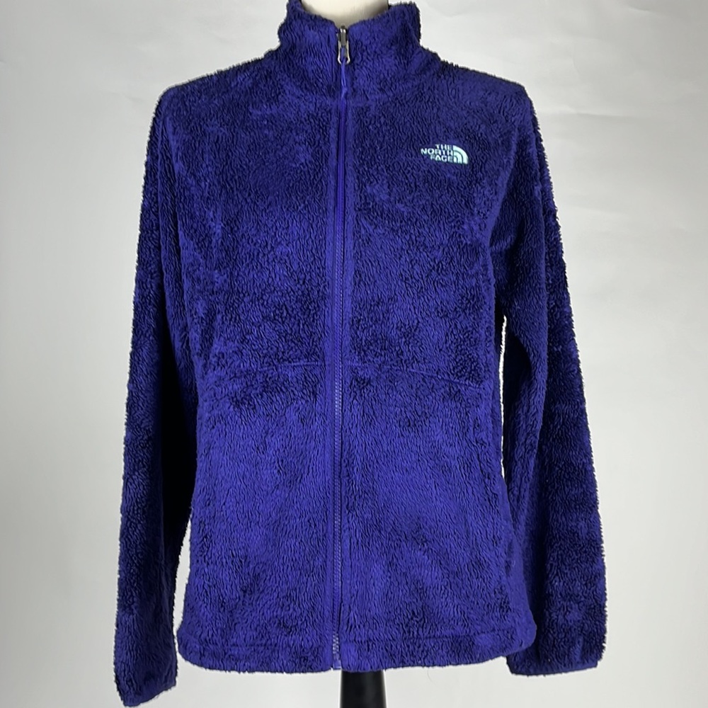 North Face Osito fleece jacket brilliant purple/blue - size M